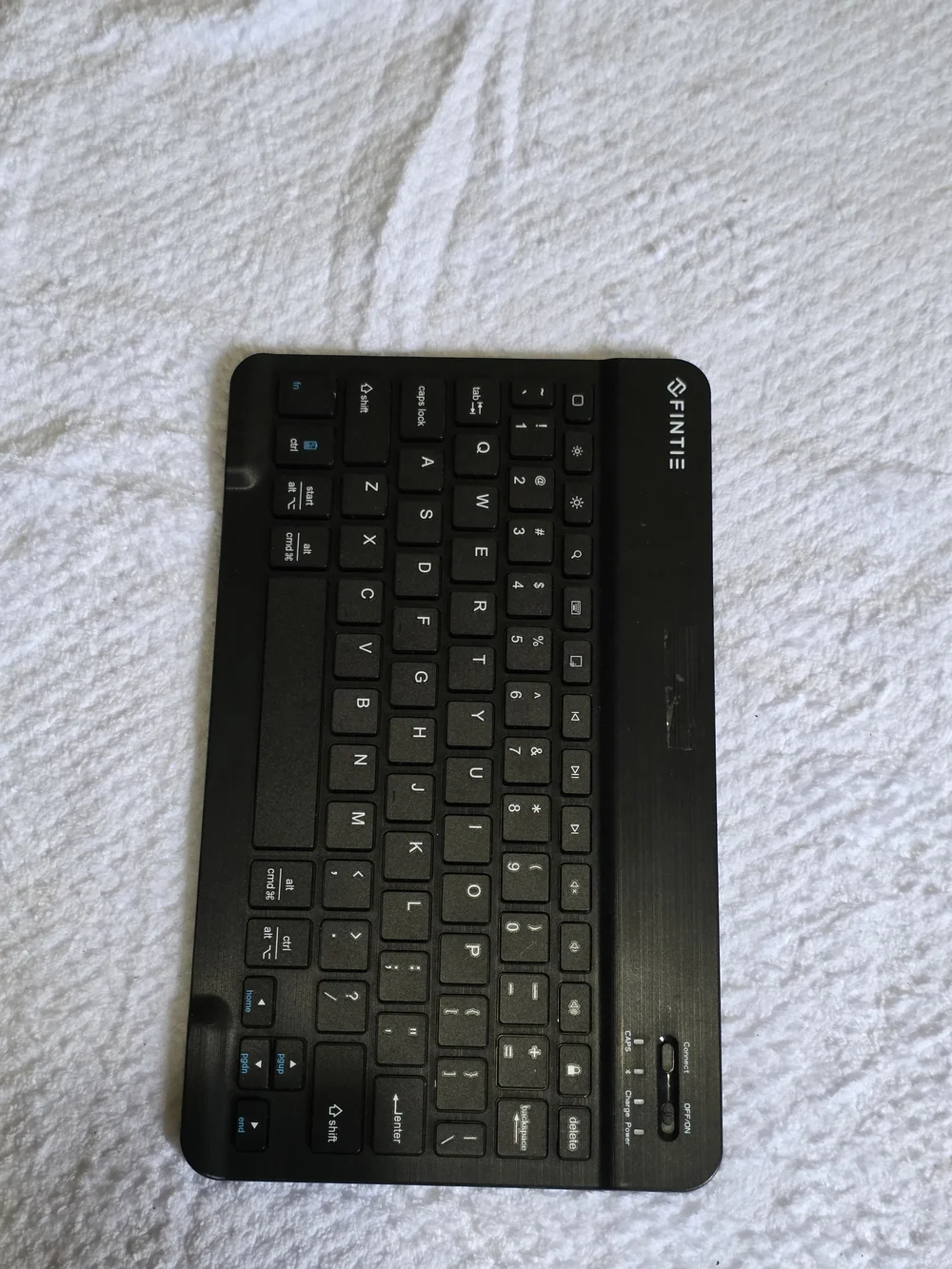 FINTIE Slim Wireless Bluetooth Keyboard - Black